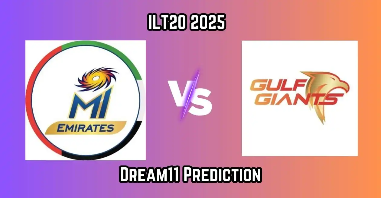 MIE vs GG, ILT20 2025: Match Prediction, Dream11 Team, Fantasy Cricket Tips & Pitch Report | MI Emirates vs Gulf Giants