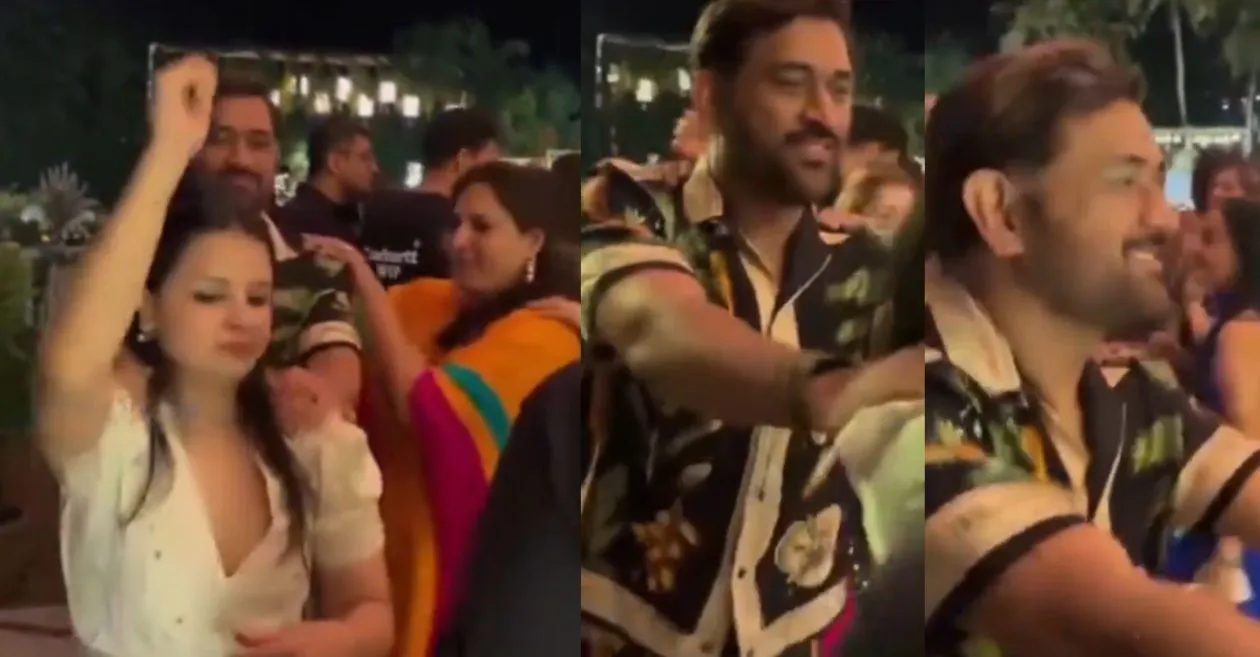 WATCH: MS Dhoni and his wife Sakshi shake a leg at their New Year’s Eve bash in Goa