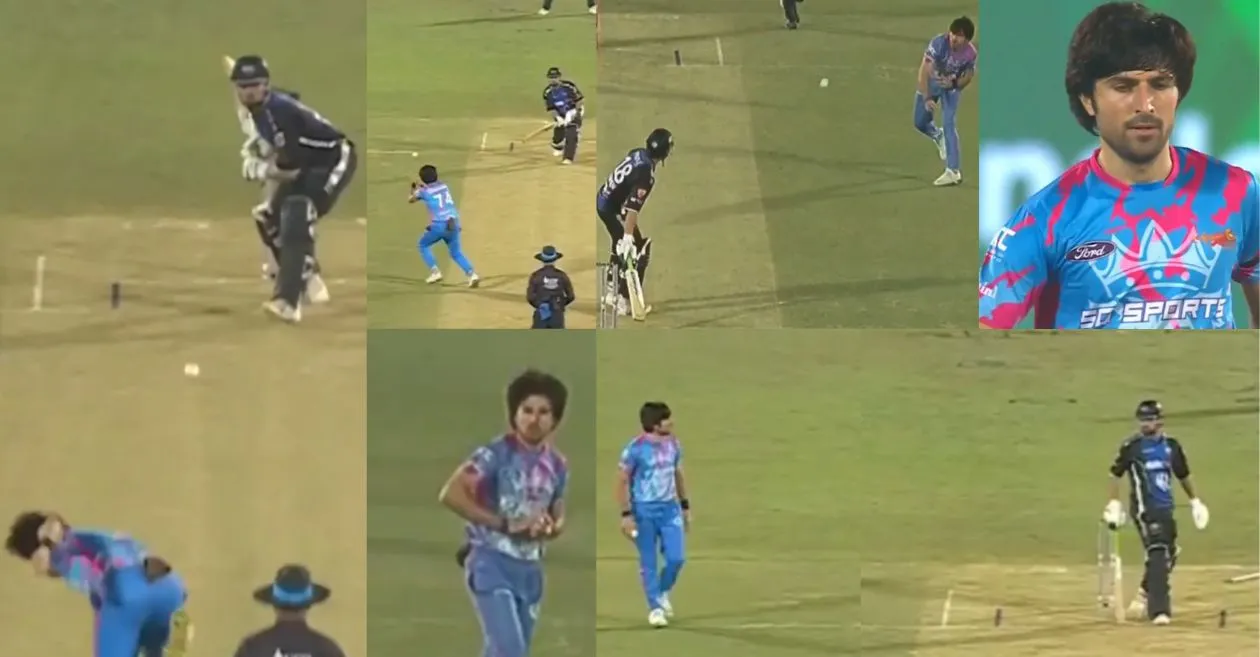 WATCH: Mohammad Wasim Jr. throws ball in aggression as Bangladesh player Nurul Hasan glares back | BPL 2024-25