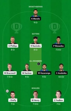 New Zealand vs Sri Lanka 