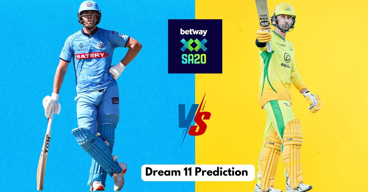 PC vs JSK, SA20 2025: Match Prediction, Dream11 Team, Fantasy Cricket Tips, Pitch Report | Pretoria Capitals vs Joburg Super Kings