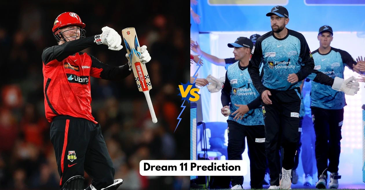 REN vs STR, BBL|14: Match Prediction, Dream11 Team, Fantasy Cricket Tips & Pitch Report | Melbourne Renegades vs Adelaide Strikers