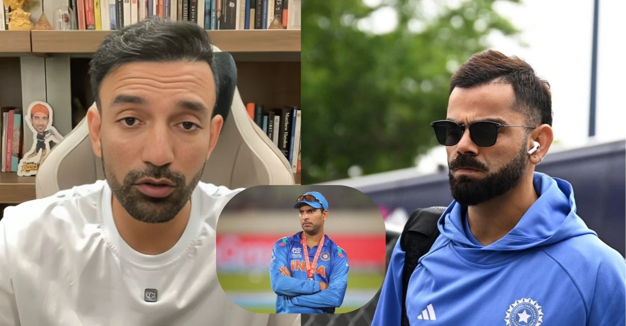 Robin Uthappa gives controversial statement on Virat Kohli regarding Yuvraj Singh’s international career