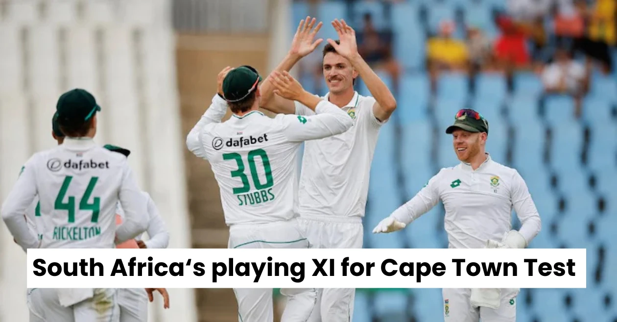 SA vs PAK: South Africa announces their playing XI for the Cape Town Test, make three changes