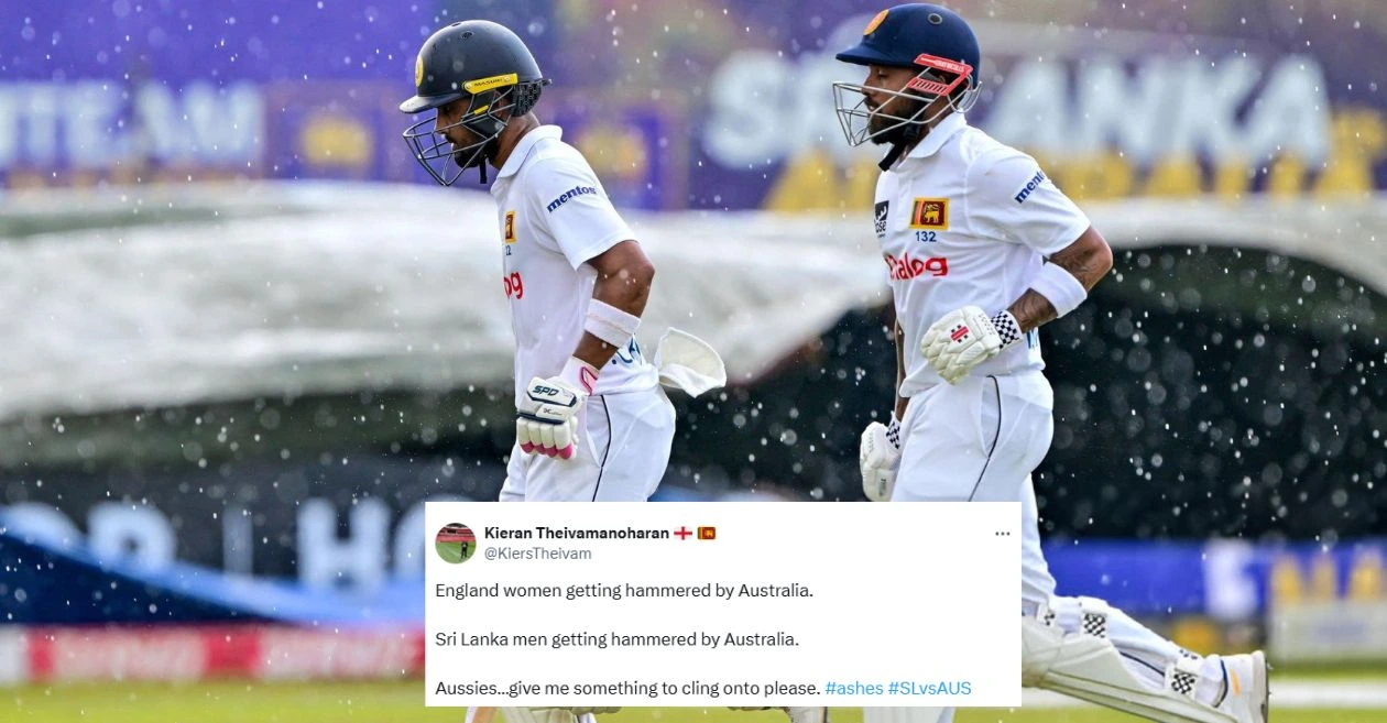 SL vs AUS 2025 [Twitter reactions]: Australia in control as rain brings early stumps on Day 3 of the first Test