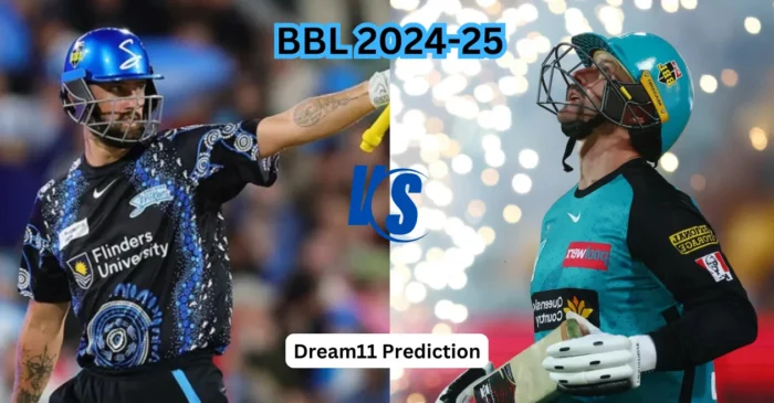 STR vs HEA, BBL|14: Match Prediction, Dream11 Team, Fantasy Tips & Pitch Report | Adelaide Strikers vs Brisbane Heat