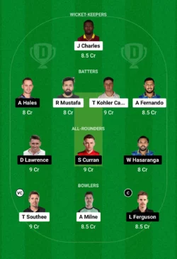 SWR vs DV Dream11 Team for today’s match