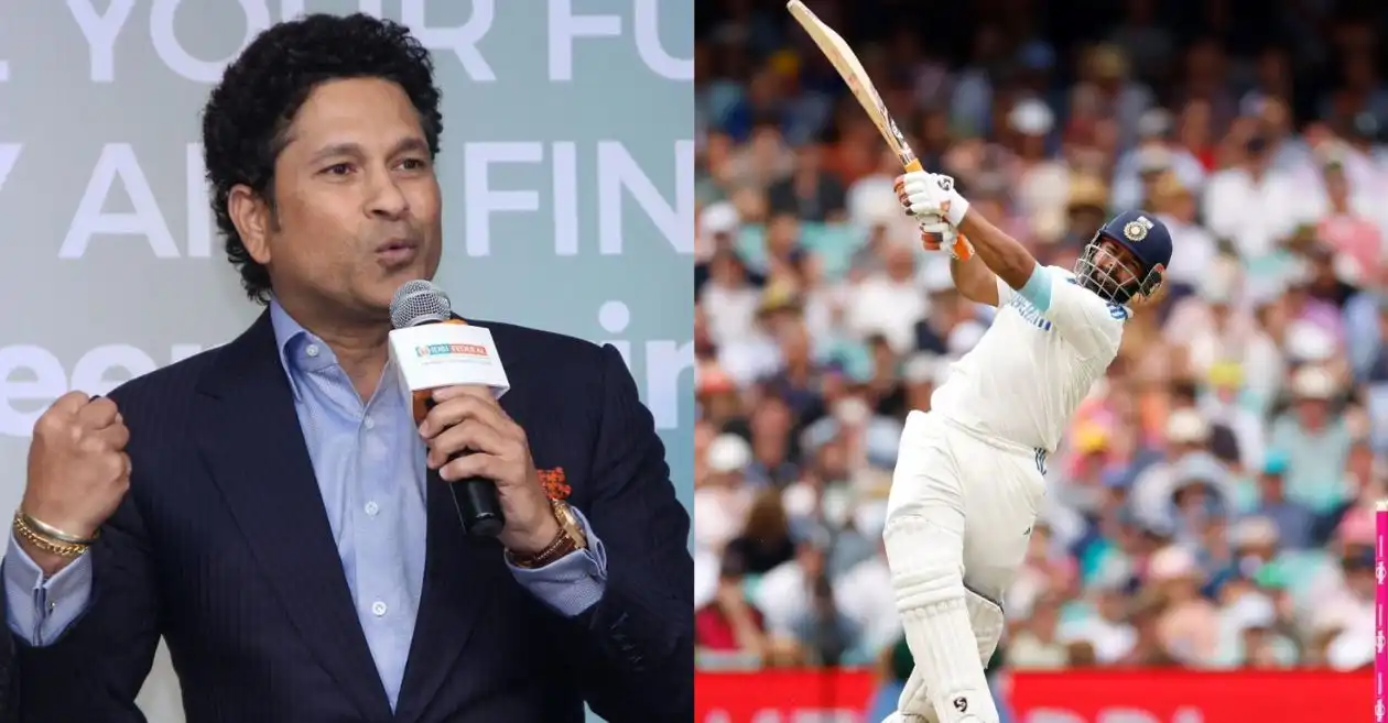 AUS vs IND: Rishabh Pant’s explosive batting in the Sydney Test earns praise from Sachin Tendulkar