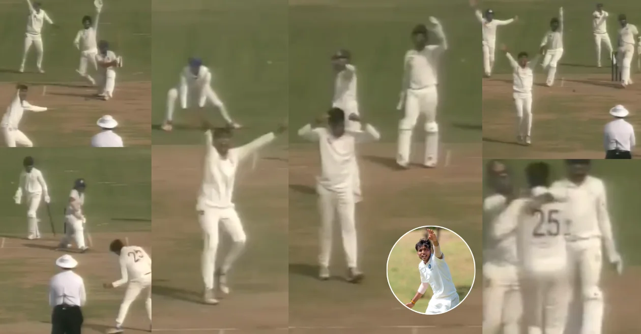 WATCH: Siddharth Desai’s sensational 9-wicket haul stuns Uttarakhand in Ranji Trophy 2025