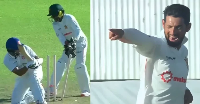 ZIM vs AFG [WATCH]: Sikandar Raza masterfully destroys Afghanistan’s batting with magnificent three-wicket haul on Day 1 of the second Test