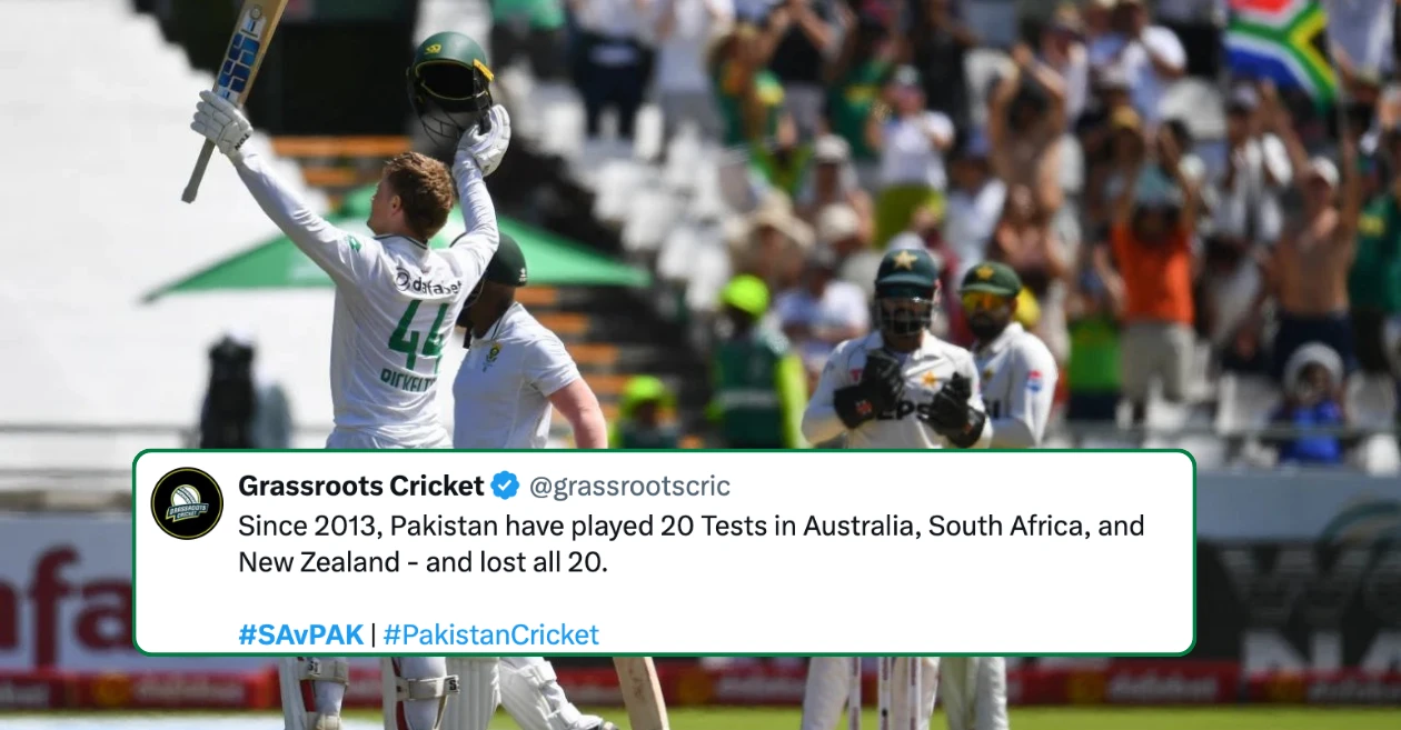 Fans go berserk as South Africa annihilates Pakistan in Cape Town Test, sealing the series 2-0