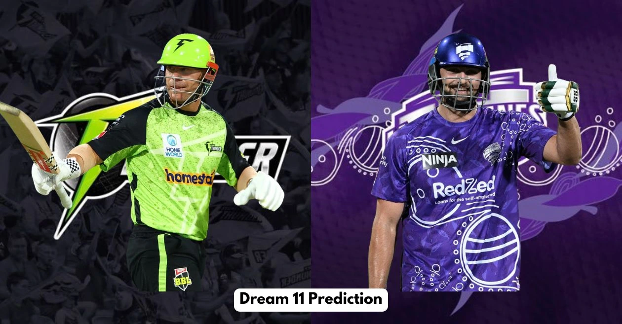 THU vs HUR, BBL|14: Match Prediction, Dream11 Team, Fantasy Cricket Tips & Pitch Report | Sydney Thunder vs Hobart Hurricanes