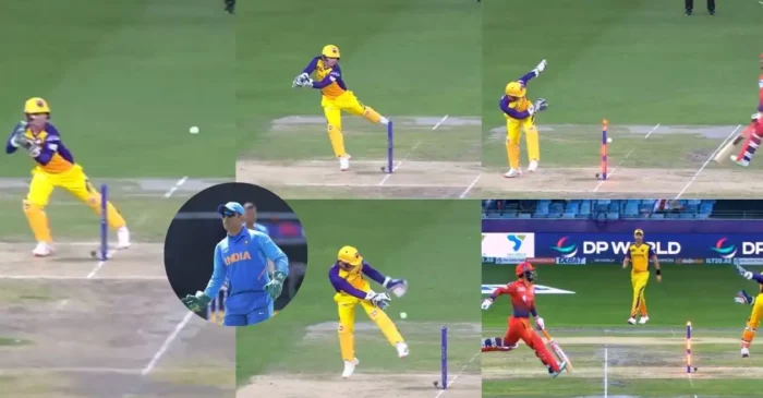 WATCH: Tim Seifert channels inner MS Dhoni to affect a brilliant run out in ILT20 2025