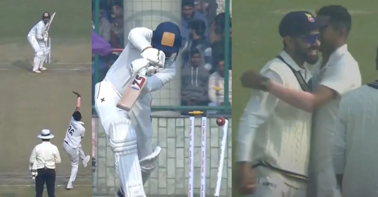 WATCH: Virat Kohli and Navdeep Saini celebrate as the pacer strikes early in Ranji Trophy match