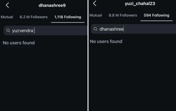 Yuzvendra Chahal and Dhanashree Verma spark divorce rumours by deleting pictures and unfollowing one another on Instagram