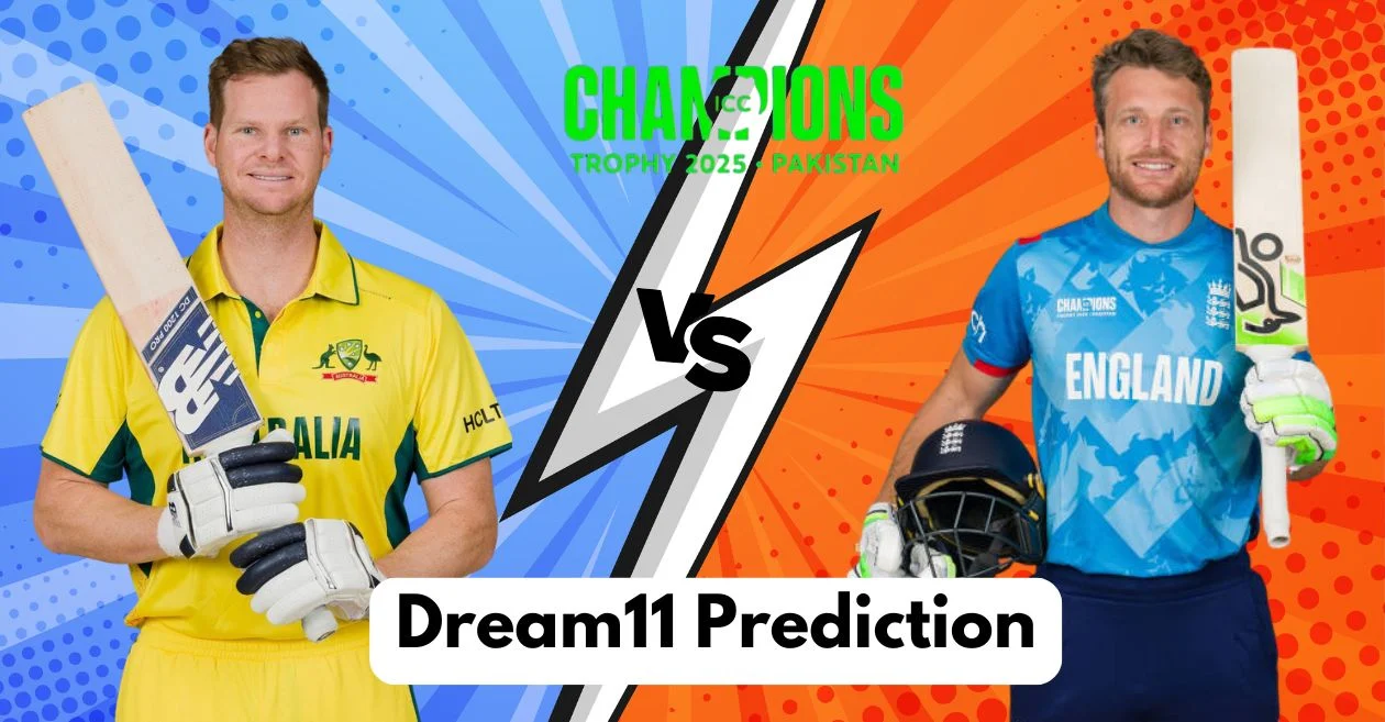 AUS vs ENG, ICC Champions Trophy 2025: Match Prediction, Dream11 Team, Fantasy Cricket Tips & Pitch Report | Australia vs England