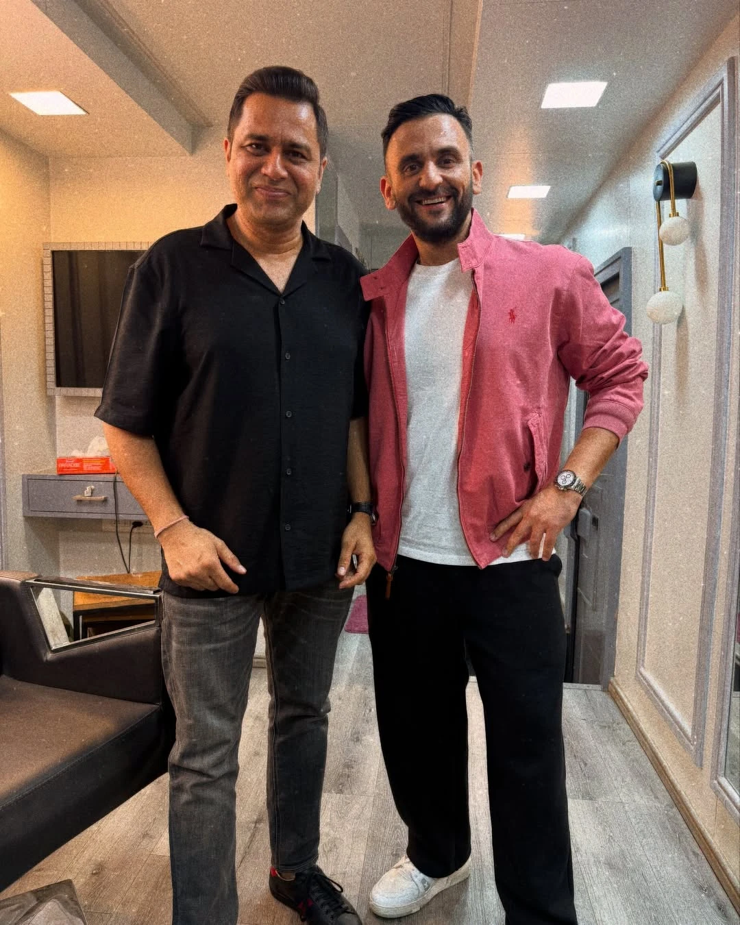 Aakash Chopra and Jatin Sapru