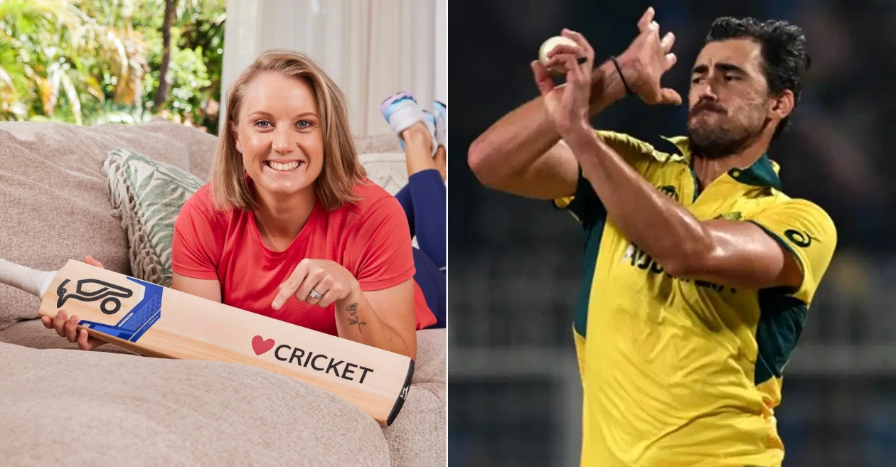 Alyssa Healy delivers a witty response to Mitchell Starc’s withdrawal from Champions Trophy 2025