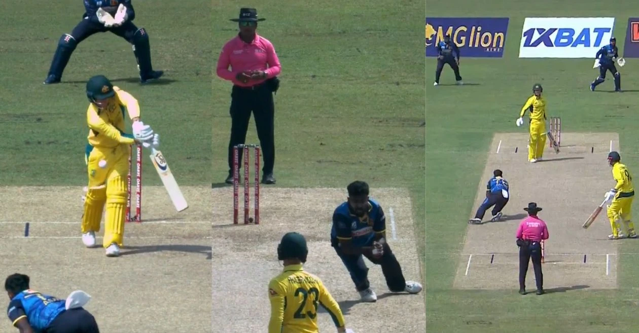 SL vs AUS [WATCH]: Asitha Fernando takes an absolute screamer to dismiss Jake Fraser McGurk in 1st ODI