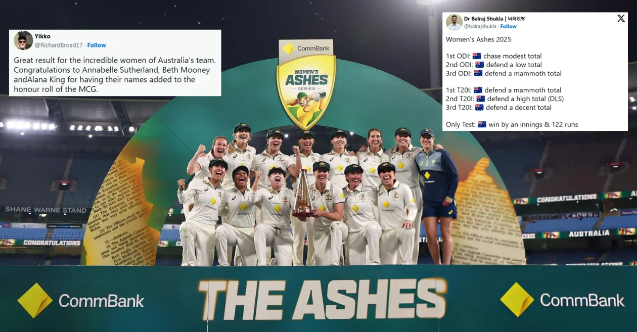 Twitter reactions: Clinical Australia thrash England in the Pink-Ball Test to register a 16-0 whitewash