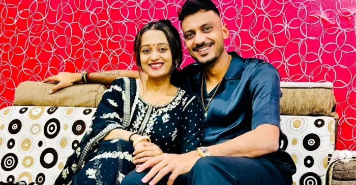 Axar Patel and Meha Patel 