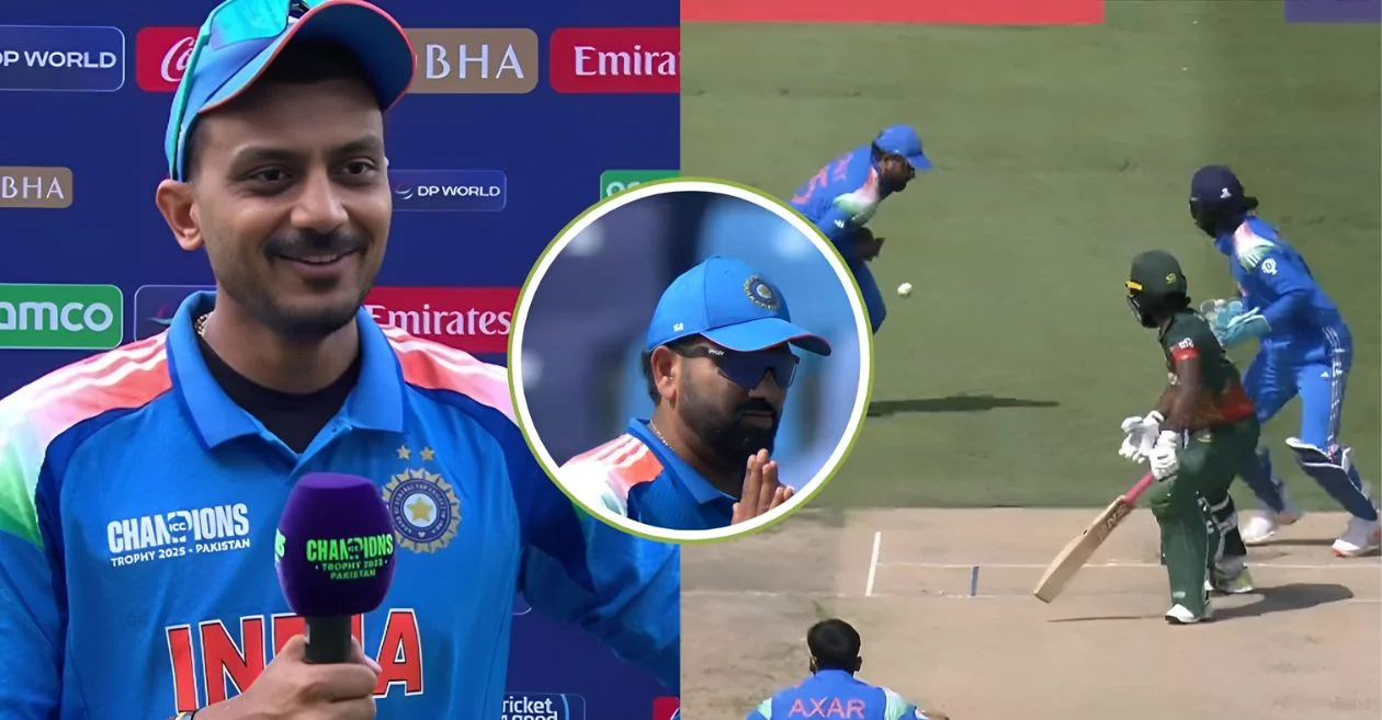 IND vs BAN: ‘He had dropped it’: Axar Patel breaks silence after Rohit Sharma denies him a Champions Trophy 2025 hat-trick