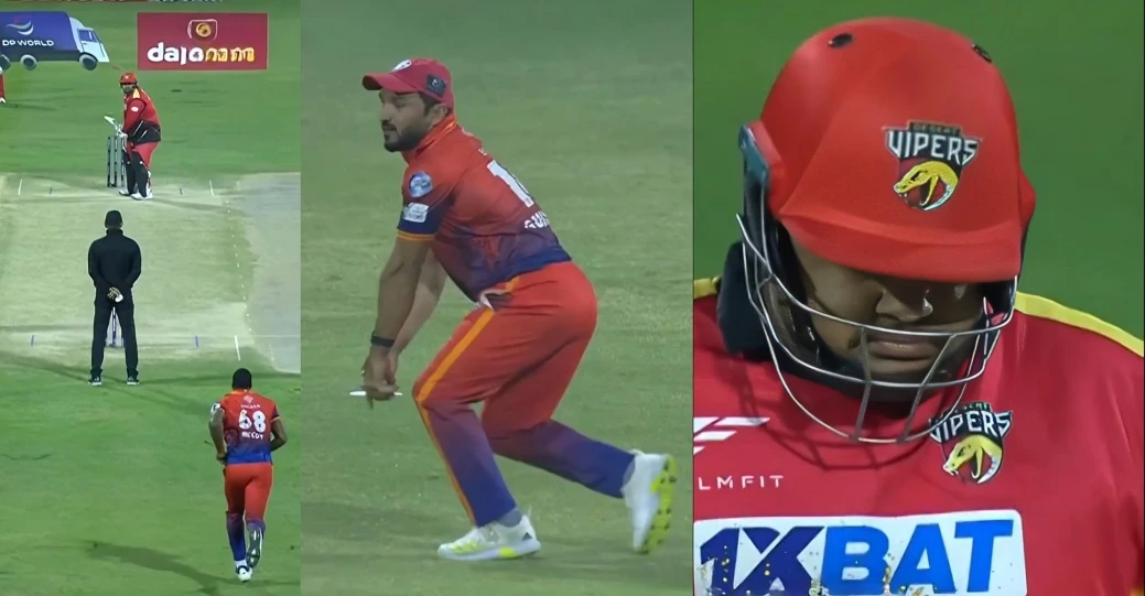 WATCH: Gulbadin Naib takes a breathtaking catch to dismiss Azam Khan in ILT20 2025