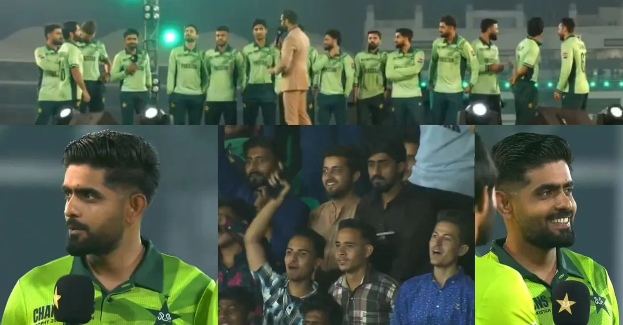 WATCH: Babar Azam fever sweeps Karachi as fans erupt at National Stadium inauguration