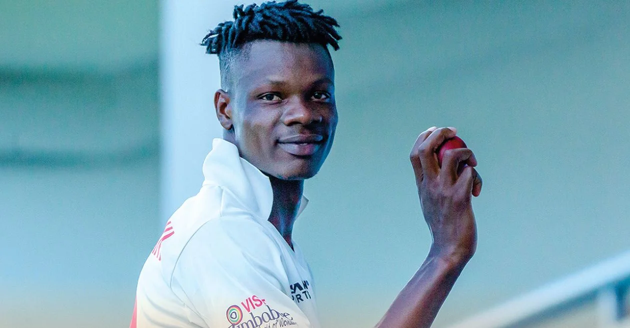 Blessing Muzarabani’s historic seven-wicket haul places Zimbabwe in command in opposition to Eire on Day 1 of the Bulawayo Take a look at