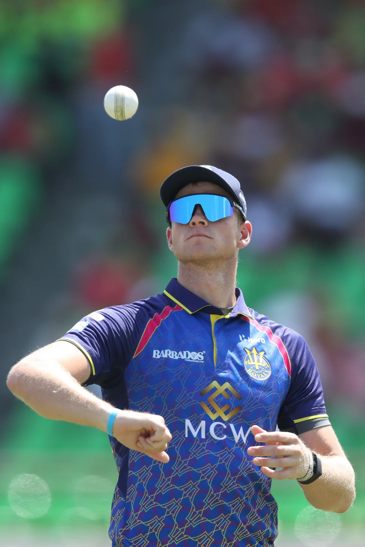 Corbin Bosch playing for Barbados Royals