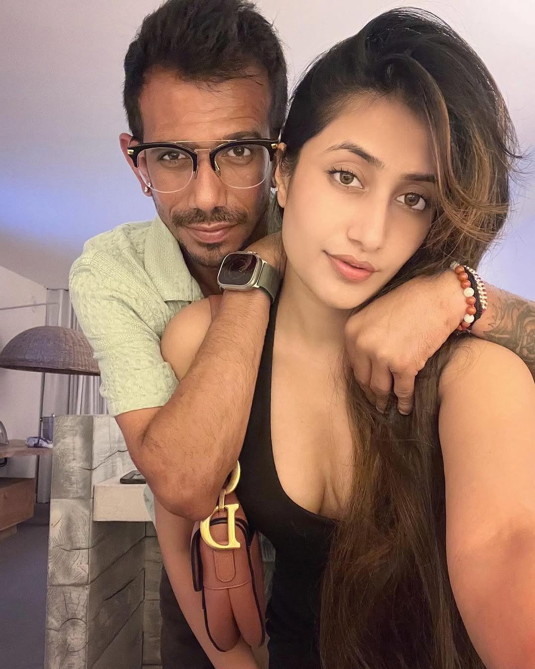 Dhanashree Verma and Yuzvendra Chahal early on in their relationship