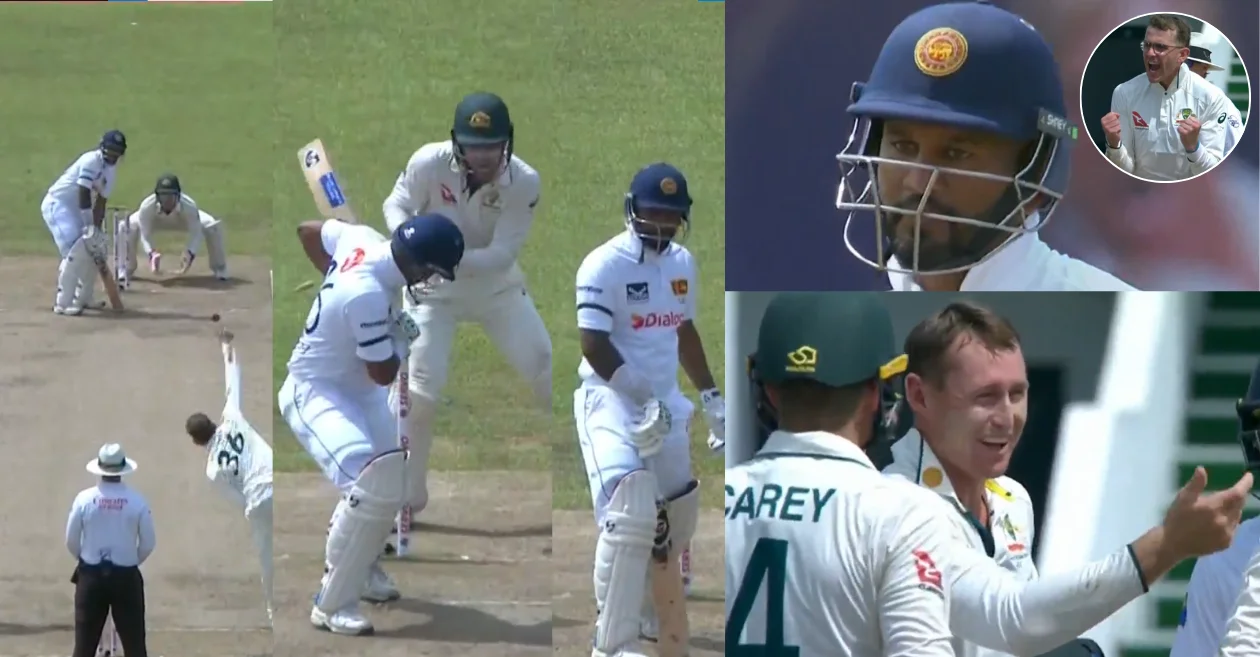 SL vs AUS [WATCH]: Dimuth Karunaratne’s brain fade dismissal on Day 4 of the first Test