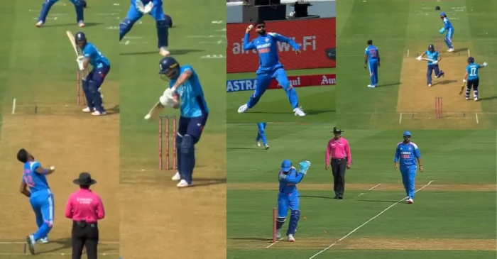 IND vs ENG [WATCH]: Phil Salt falls victim to a comical run-out during the 1st ODI