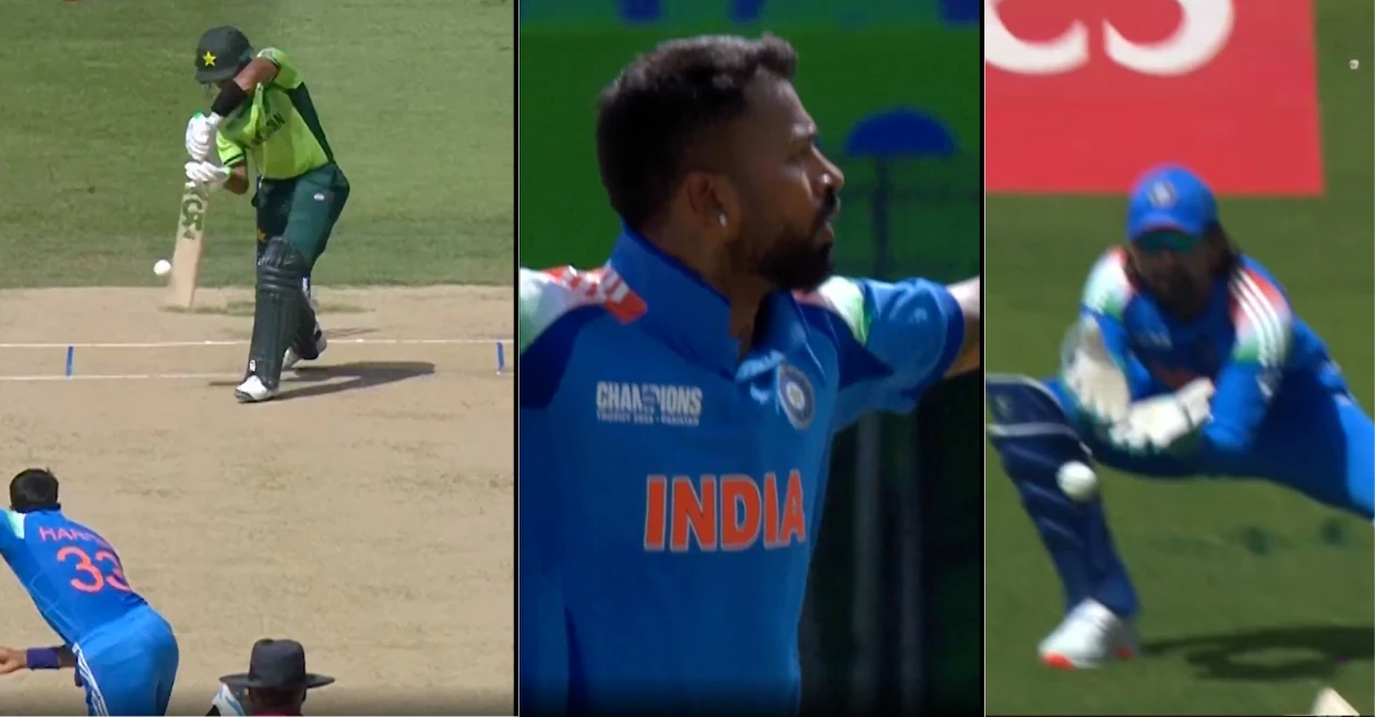 IND vs PAK [WATCH]: Hardik Pandya gives Babar Azam a cheeky ‘bye-bye’ send-off in Champions Trophy 2025