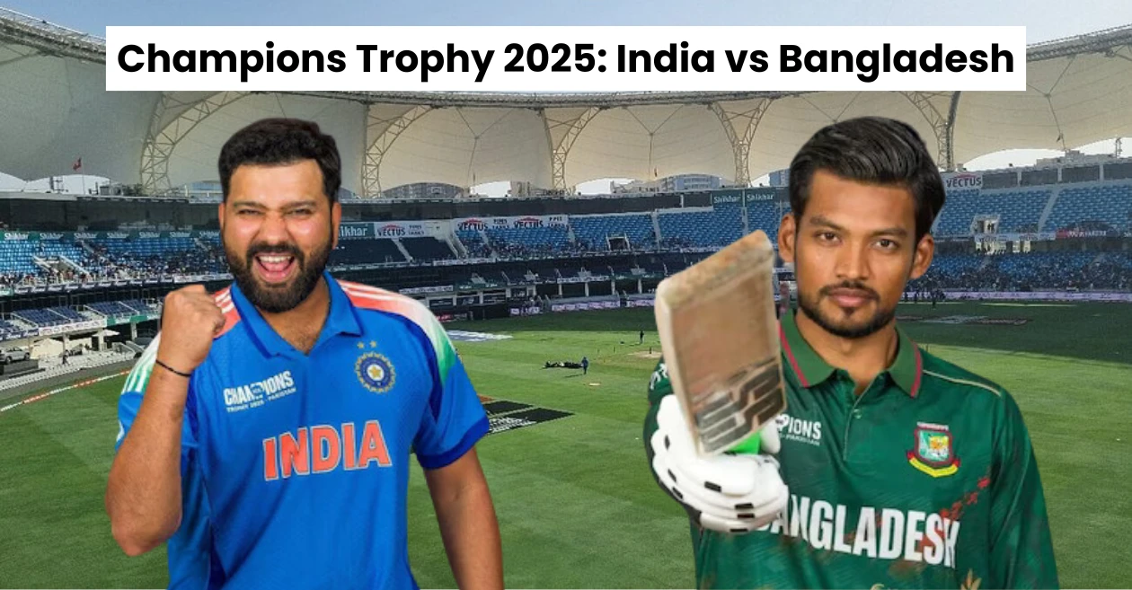 Champions Trophy 2025: Pitch Report for IND vs BAN clash, Dubai International Cricket Stadium ODI Stats and Records