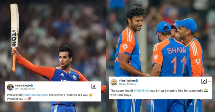 Twitter reactions: Clinical India thrash England in Mumbai T20I to clinch the series 4-1