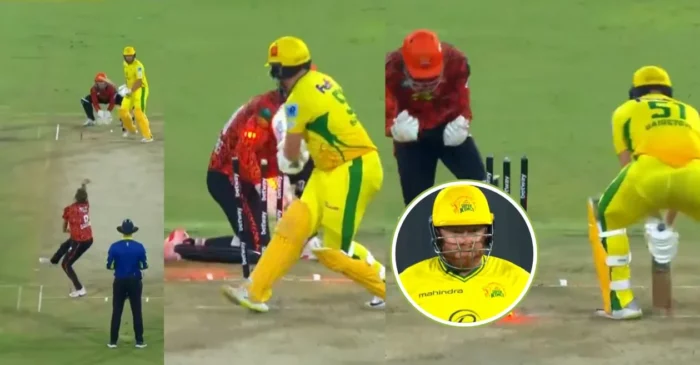 SA20 2025 [WATCH]: Jonny Bairstow slams his bat on the crease after getting dismissed by Liam Dawson