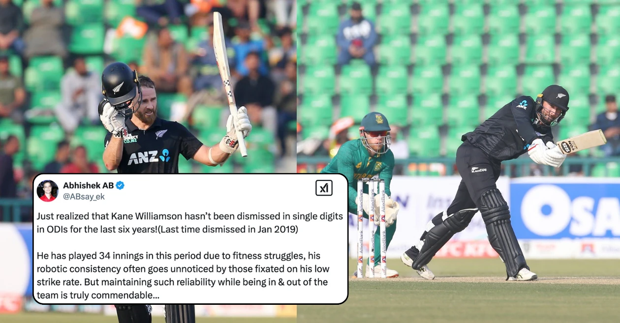 Kane Williamson, Devon Conway propel New Zealand to an emphatic win over South Africa in Pakistan ODI Tri-Series 2025