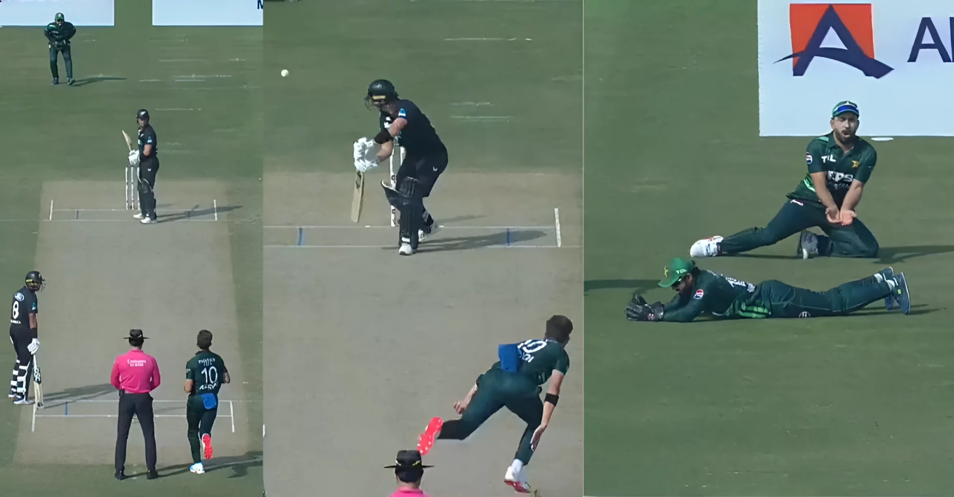 PAK vs NZ [WATCH]: Mohammad Rizwan takes a remarkable catch to dismiss Will Young during 1st ODI of the tri-series