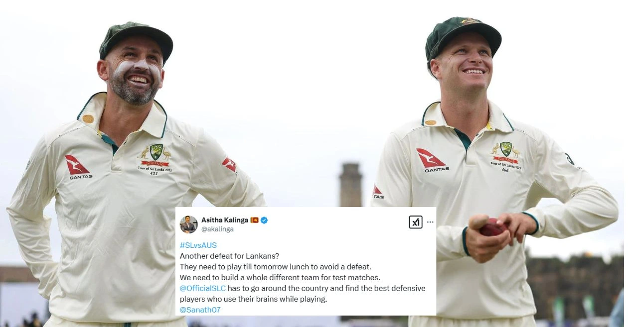 Twitter reactions: Australia inch closer to a series white-wash as Nathan Lyon and Matthew Kuhnemann dominate Sri Lankan batters on Day 3 of 2nd Test