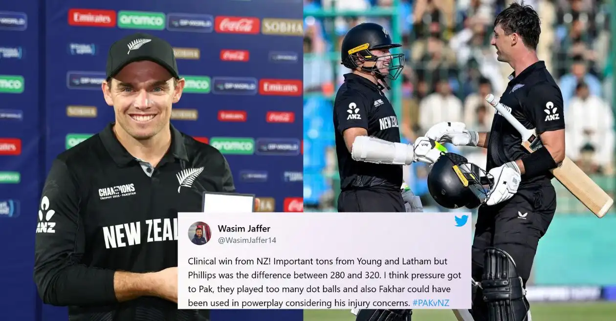 Twitter reactions: Tom Latham, Will Young sizzle in New Zealand’s emphatic win over Pakistan in Champions Trophy 2025 opener