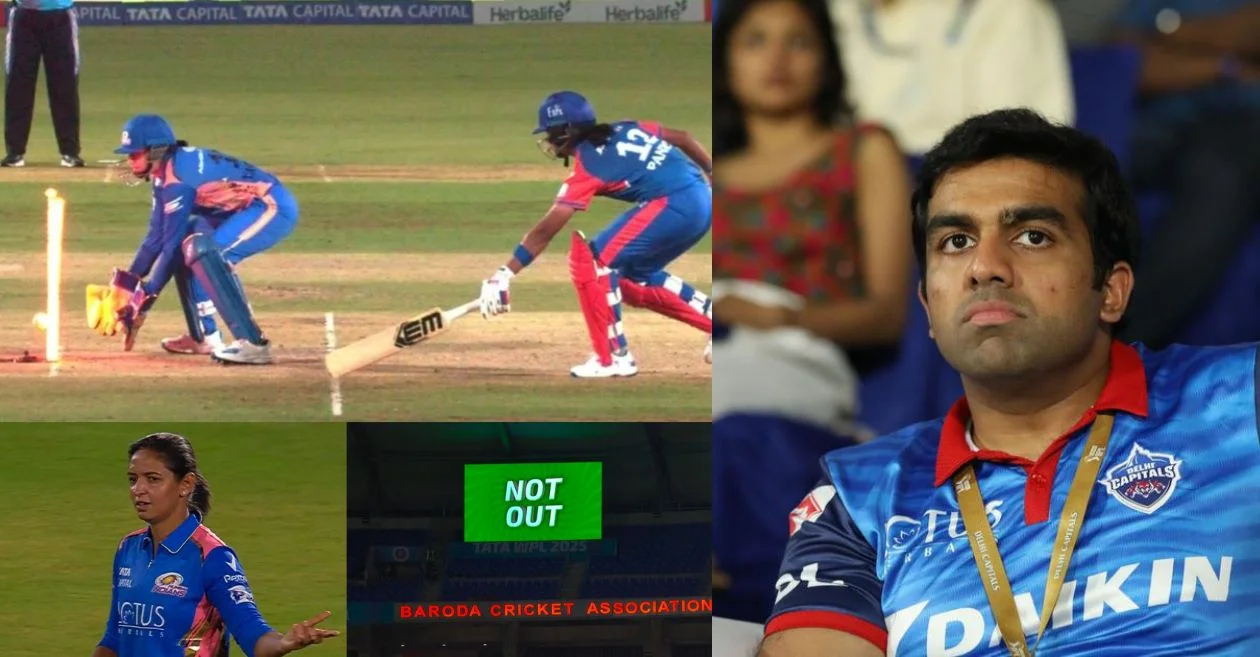 WPL 2025: Out or Not out? DC co-owner Parth Jindal breaks silence over the controversial run-out decision against MI