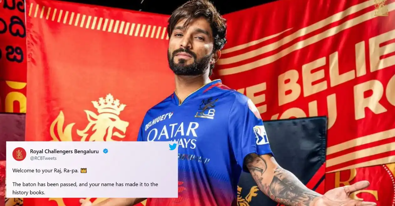 Fans erupt as RCB appoints Rajat Patidar as captain ahead of IPL 2025