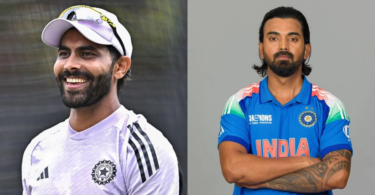 Ravindra Jadeja takes a hilarious jibe on KL Rahul after presenting him the fielding medal post India’s triumph over Bangladesh | Champions Trophy 2025