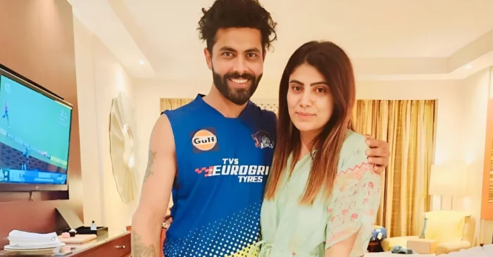 Ravindra Jadeja and Rivaba Jadeja 