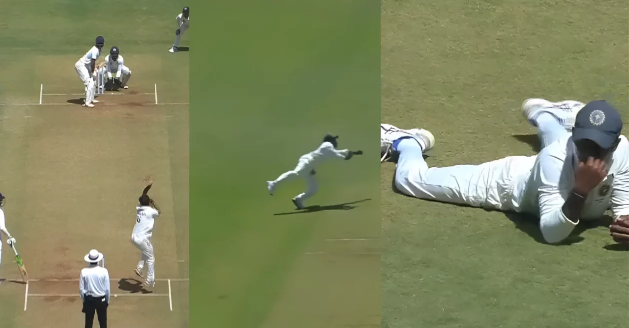 Ranji Trophy 2025 Final [WATCH]: Rohan Kunnummal takes a stunner to dismiss Akshay Karnewal in Vidarbha vs Kerala clash