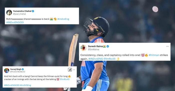 Twitter reactions: Rohit Sharma’s magnificent century powers India to a series clinching win over England in the 2nd ODI