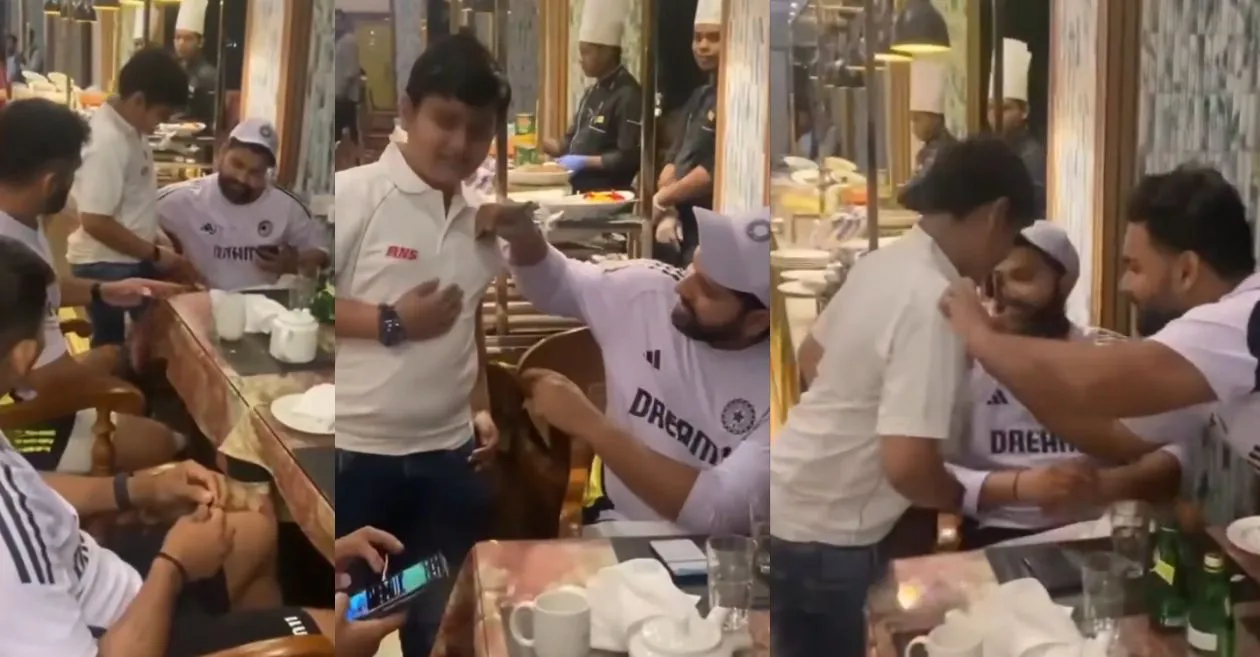 WATCH: Rohit Sharma and Rishabh Pant’s heartwarming encounter with a young fan