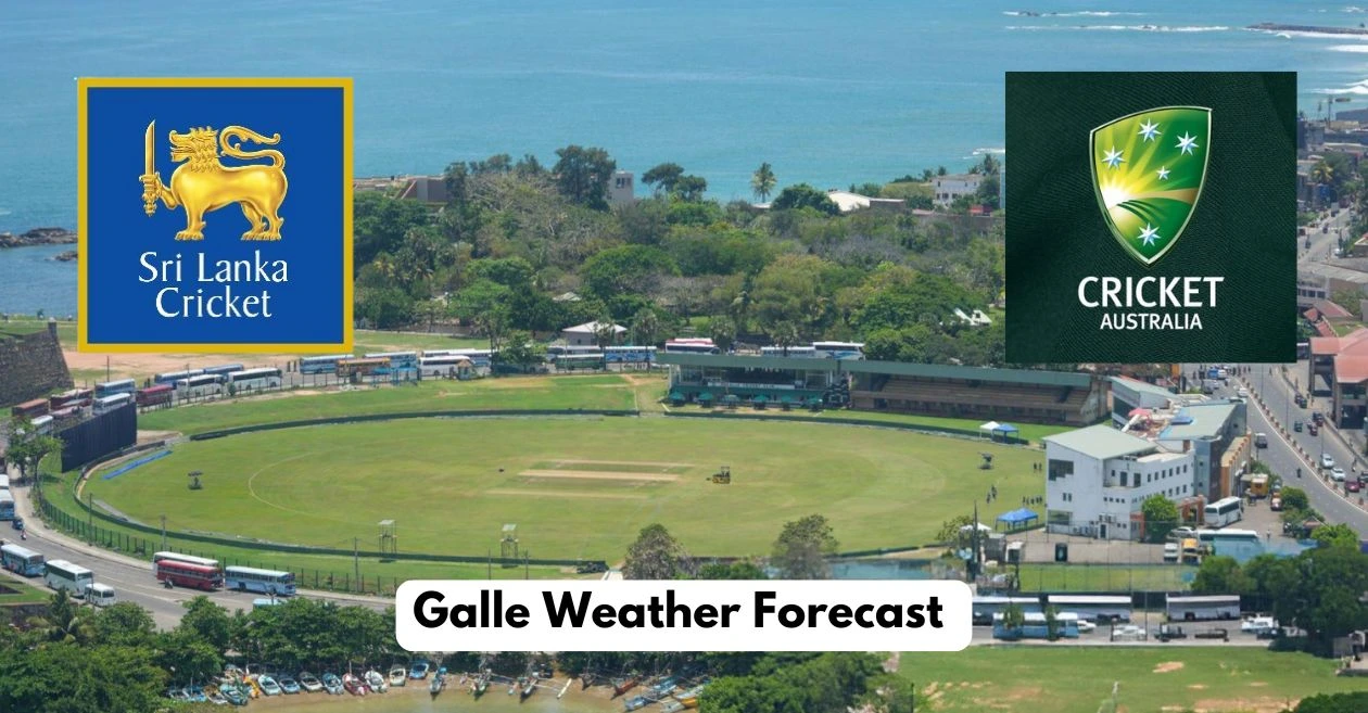 SL vs AUS 2025: Galle Weather Forecast for the 2nd Test | Sri Lanka vs Australia