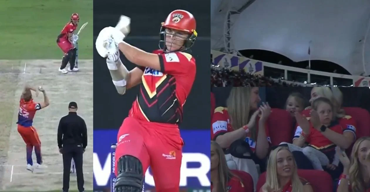 WATCH: Sam Curran blasts a monstrous 117-metre six off Scott Kuggeleijn in the ILT20 2025 final